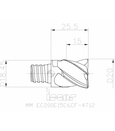 MM EC200E15C6CF-4T12 IC908