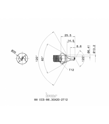 MM ECS-B6.30X20-2T12 IC908