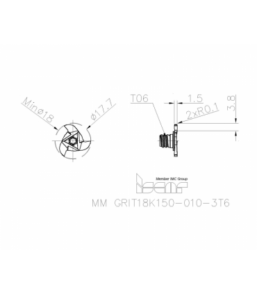 MM GRIT18K150-010-3T6 IC908