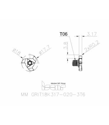 MM GRIT18K317-020-3T6 IC908