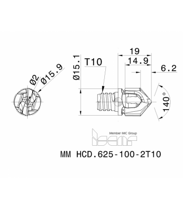 MM HCD.625-100-2T10 IC908