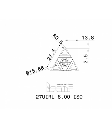 27UIRL 8.00 ISO    IC908