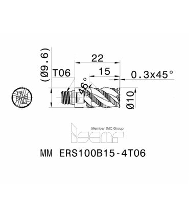 MM ERS100B15-4T06 IC908