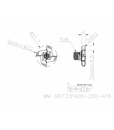 MM GRIT22P400-200-4T8 IC908