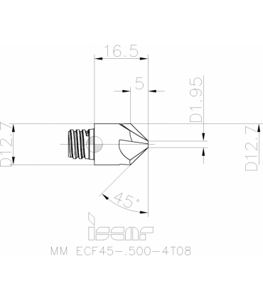 MM ECF45-.500-4T08 IC908