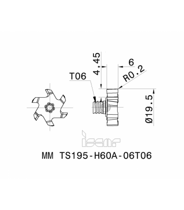 MM TS195-H60A-06T06 IC908