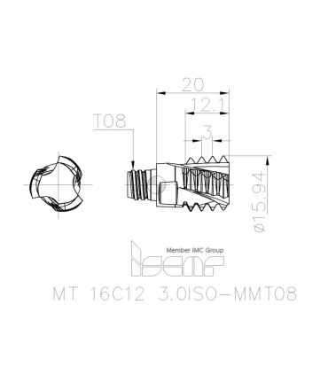MT 16C12 3.0ISO-MMT08 IC908