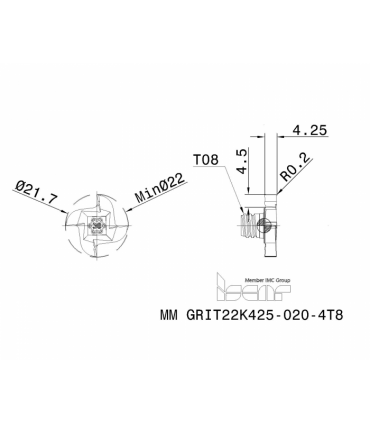 MM GRIT22K425-020-4T8 IC908