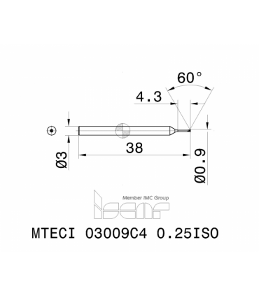 MTECI 03009C4 0.25ISO IC902