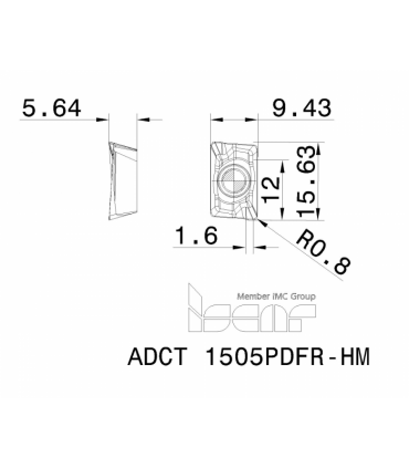 ADCT 1505PDFR-HM IC928