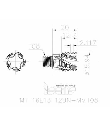 MT 16E13 12UN-MMT08 IC908
