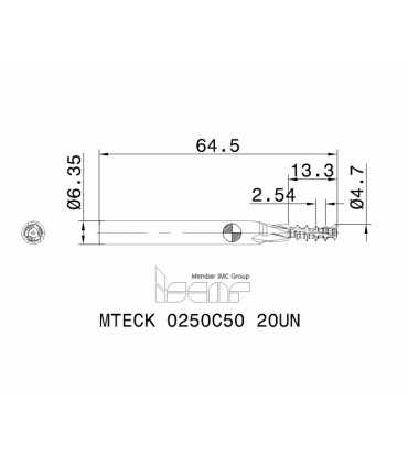 MTECK 0250C50 20UN IC908
