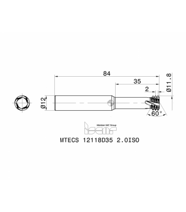 MTECS 12118D35 2.0ISO IC908