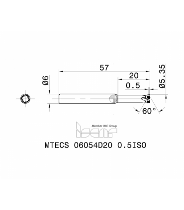 MTECS 06054D20 0.5ISO IC908