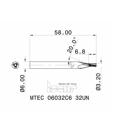 MTEC 06032C6 32UN IC908