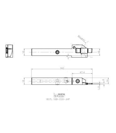 BGTL 16B-D20-JHP