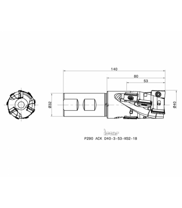 P290 ACK D40-3-53-W32-18
