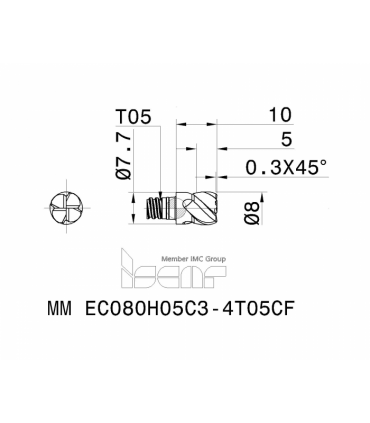 MM EC080H05C3-4T05CF IC908