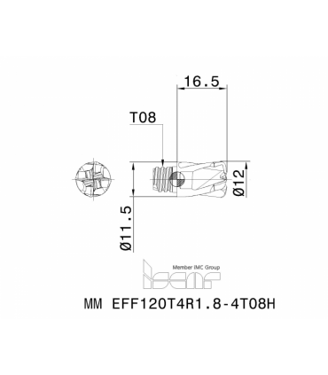 MM EFF120T4R1.8-4T08H IC908