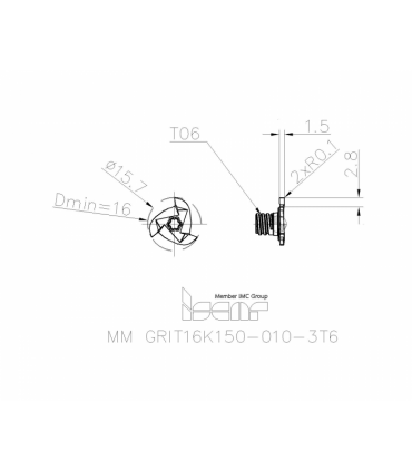 MM GRIT16K150-010-3T6 IC908