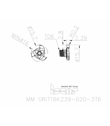 MM GRIT16K239-020-3T6 IC908