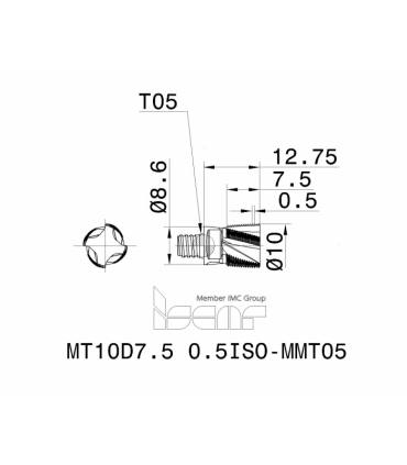 MT10D7.5 0.5ISO-MMT05 IC908