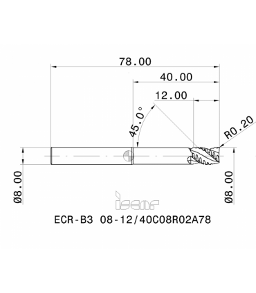 ECR-B3 08-12/40C08R02A78 IC08
