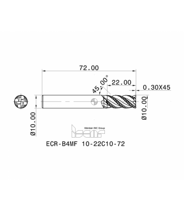ECR-B4MF 10-22C10-72 IC900