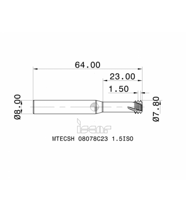 MTECSH 08078C23 1.5ISO IC903