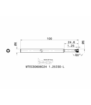 MTECS0606C24 1.25ISO-L IC908