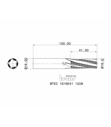 MTEC 1616E41 12UN IC908