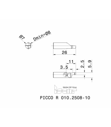 PICCO R 010.2508-10 IC228