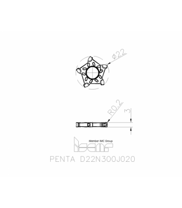 PENTA D22N300J020 IC808G