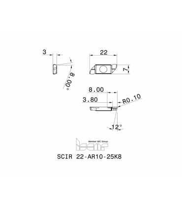 SCIR 22-AR10-25K8 IC1008