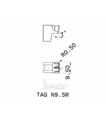 TAG N9.5W IC808