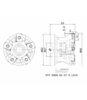 HTP D066-05-27-R-LN16