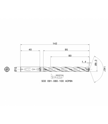 SCD 091-080-100 ACP8N IC908