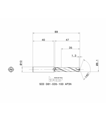 SCD 081-035-100 AP3N IC908