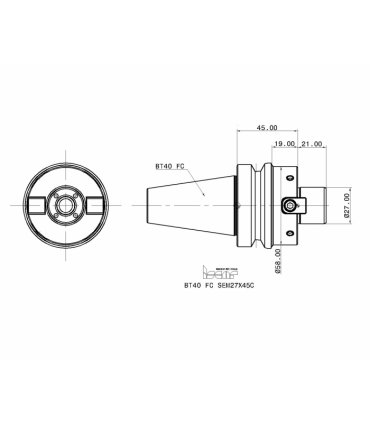 BT40 FC SEM27X45C