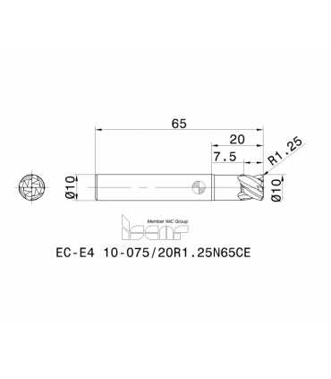 EC-E4 10-075/20R1.25N65CE IS45