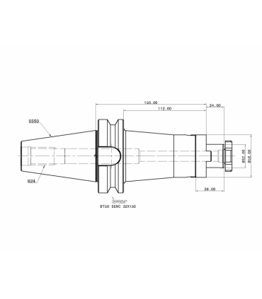 BT50 SEMC 32X150