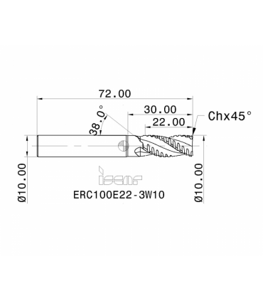 ERC100E22-3W10 IC08
