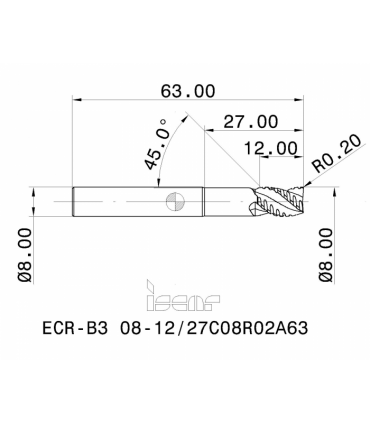 ECR-B3 08-12/27C08R02A63 IC08
