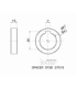 SPACER STUB 27X10