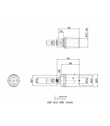 CDP M12 SRK 12X45
