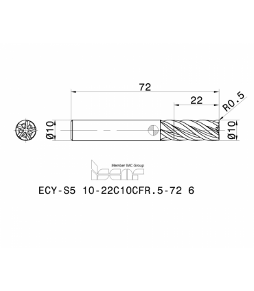 ECY-S5 10-22C10CFR.5-72 6 IC608