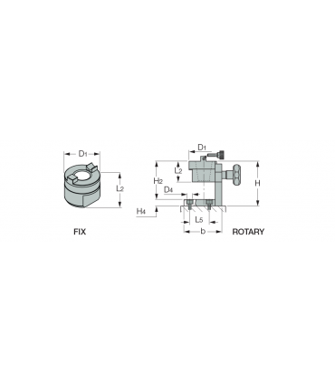 TOOL CLAMP 30 ROTARY