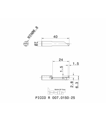 PICCO R 007.0150-25 IC228