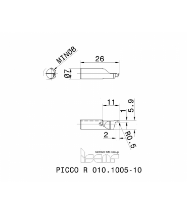 PICCO R 010.1005-10 IC1008