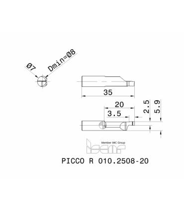 PICCO R 010.2508-20 IC228